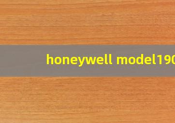 honeywell model1902